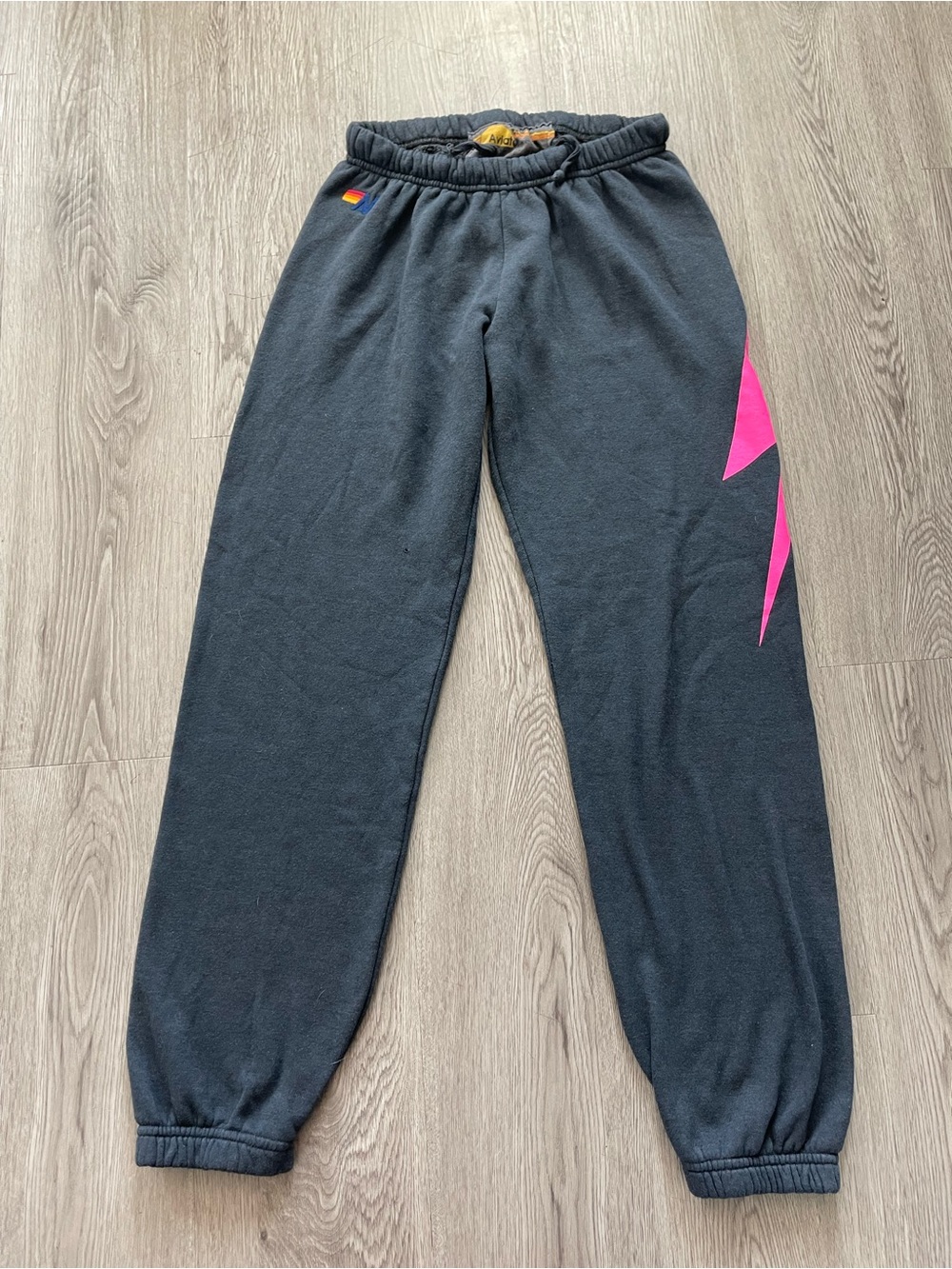 Aviator nation Sweatpants with Pink Accent size medium
